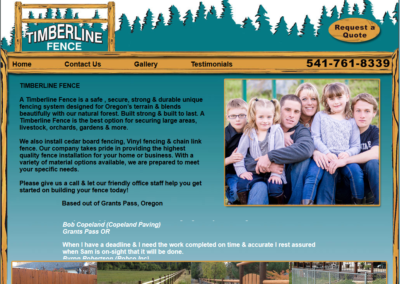 Timberline-Fence
